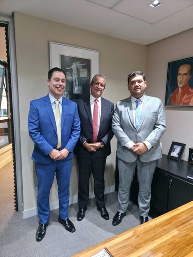 prefeito contou novamente com o apoio do deputado federal Marcio Alvino