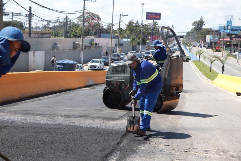 Serviços se integram às intervenções que já alcançaram também o viaduto Ryu Mizuno