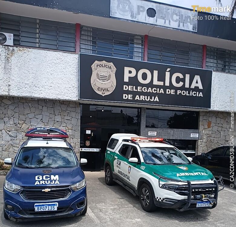 O condenado foi conduzido à Delegacia de Polícia de Arujá,