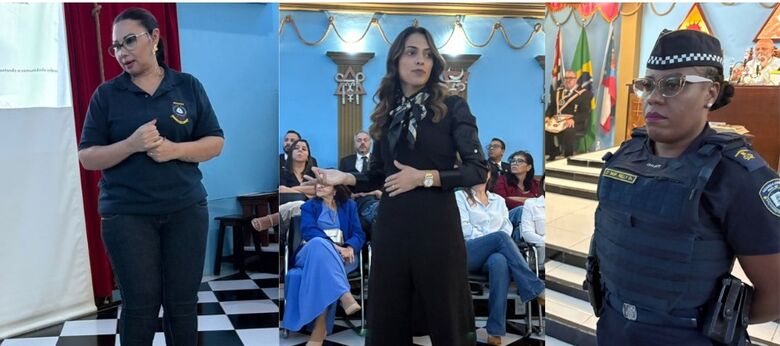 Atividade reuniu convidados para um momento de reflexão e conscientização sobre a prevenção à violência contra a mulher