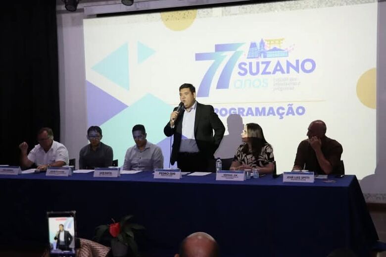 Pedro Ishi anunciou, nesta segunda-feira (16), inaugurações para o mês de abril, que marca o aniversário de Suzano