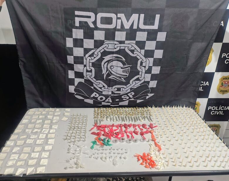 Entorpecentes foram apreendidos 