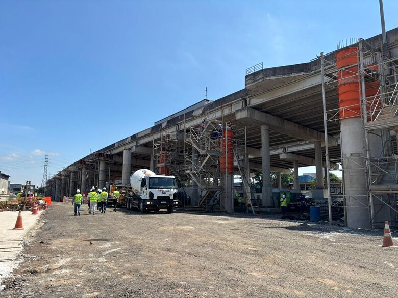 Durante as atividades será implantado um desvio pelas ruas do entorno