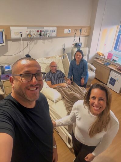 Prefeito de Poá visita deputado estadual Oseias de Madureira após parada cardíaca