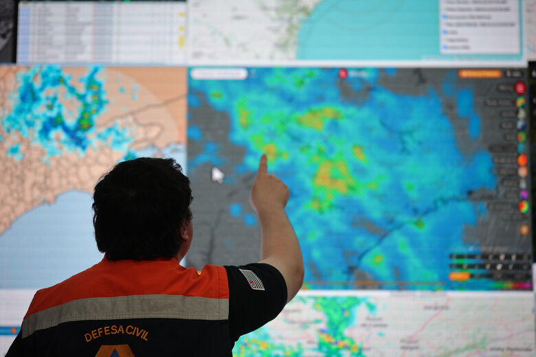 A tendência para os próximos dias é de aumento das chuvas em grande parte do estado