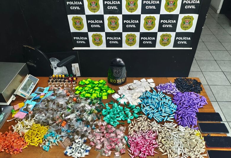 Entorpecentes foram apreendidos 