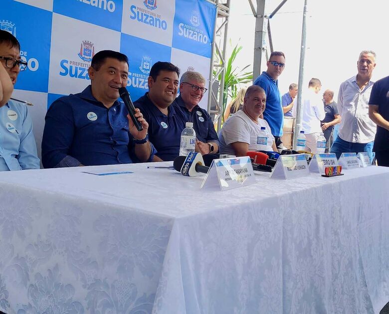 Ashiuchi concedeu coletiva de imprensa e falou sobre sua pré-candidatura