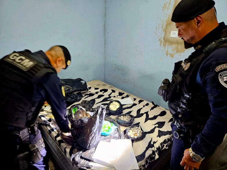 Entorpecentes foram apreendidos 