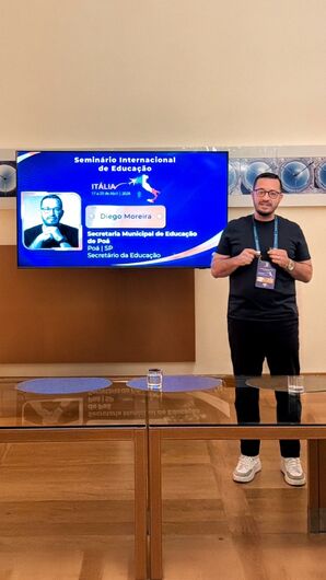 O município foi representado pelo secretário de Educação, Diego Moreira, selecionado para compor uma comitiva em razão do destaque de Poá na formulação de políticas educacionais alinhadas às tendências globais.