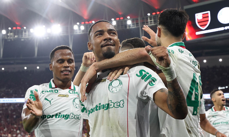 Allan marcou um dos jogos na vitória do Palmeiras