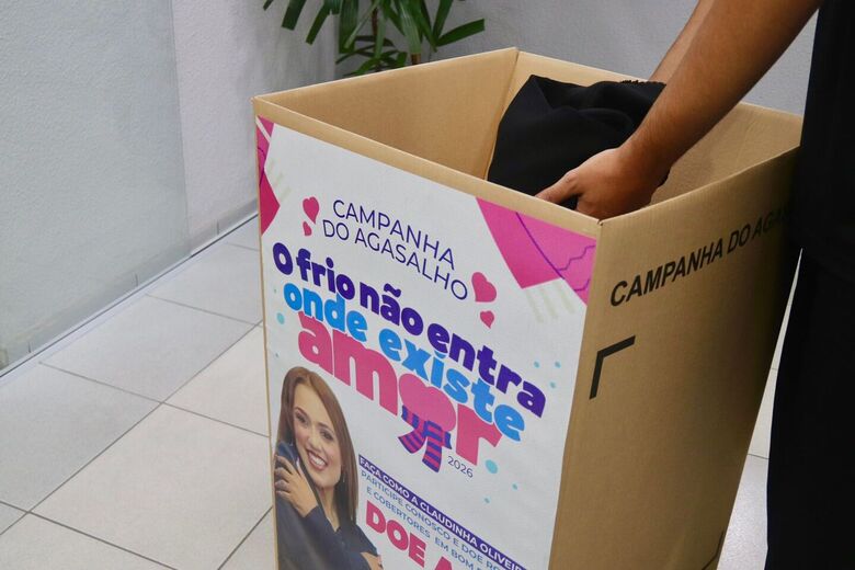 Fundo Social define 75 pontos de arrecadação para a Campanha do Agasalho 2026