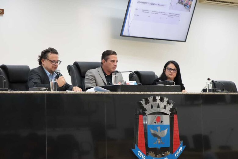 As informações foram compartilhadas pelo titular da pasta, Geraldo Garippo, que estava acompanhado da diretora de Proteção Especial da secretaria, Regiane Borges