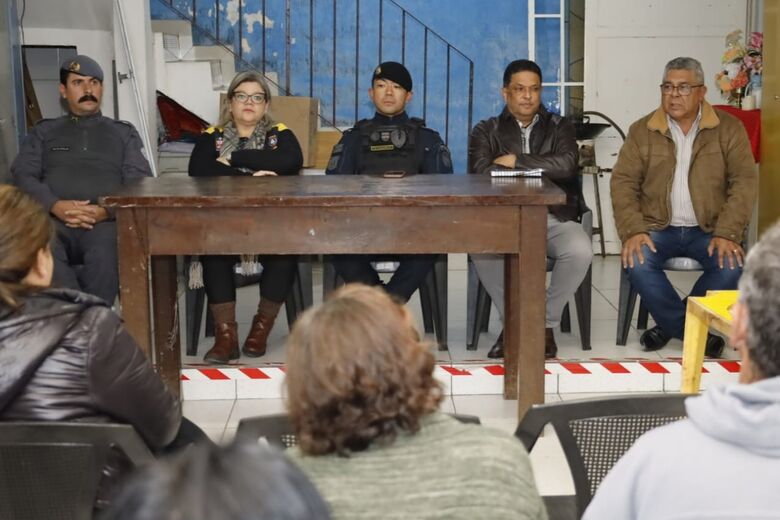 Atividade contou com a presença do diretor operacional da pasta, Claudemir Soares, e do comandante da GCM, Rodrigo Kanashiro