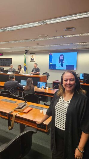 Secretária de Educação de Suzano, Renata Priscila esteve em Brasília 