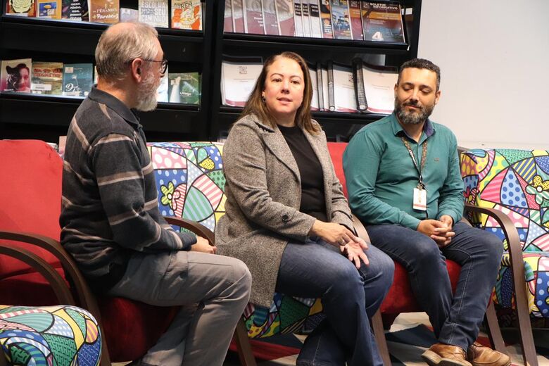 Representantes das pastas de Comunicação Pública, de Educação e de Segurança Cidadã 