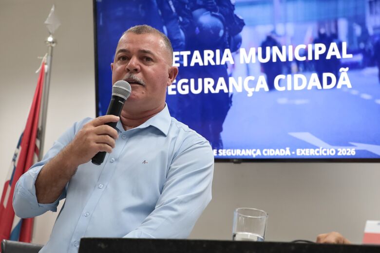 Secretário de Segurança, Francisco Balbino, compartilhou números na Câmara 