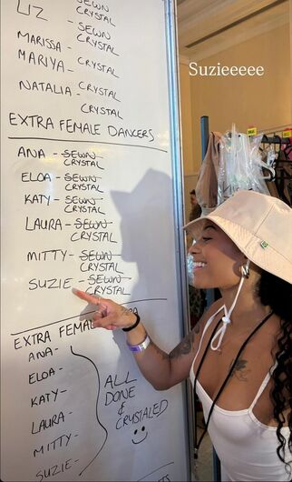 A jovem dançarina Susana Tavares, moradora de Ferraz, foi um dos destaques do espetáculo 