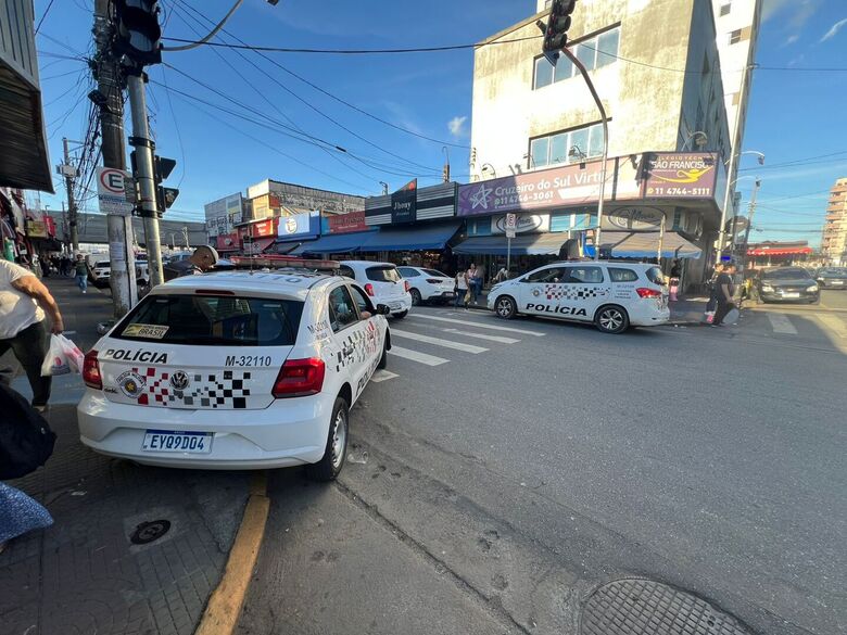 Agentes da polícia monitoravam os locais de ação dos infratores há dias 