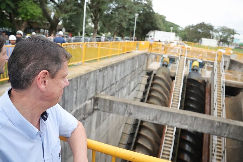 Governador inaugurou a modernização da Estação de Tratamento de Esgoto (ETE) e a expansão do sistema