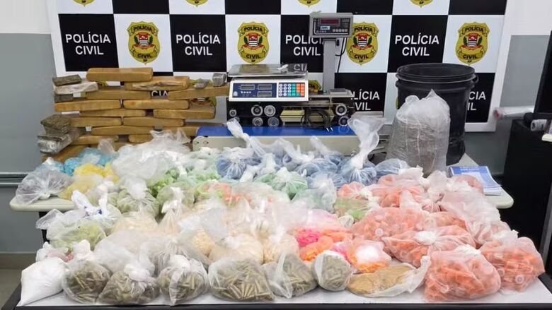 45,4kg de drogas são apreendidas em Mogi