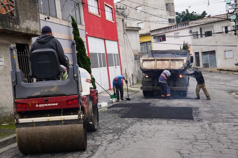 Intervenção executada pela Secretaria de Serviços Urbanos