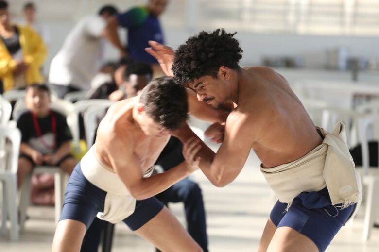 Bunkyo Suzano, foi sede da 28ª edição do Campeonato de Sumô da Associação Nova Central no último domingo (31)