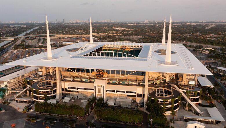 Na arena  Hard Rock Stadium localizada em Miami, no estado da Flórida, a partida terá início às 19h