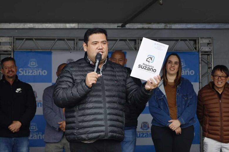 Prefeito Pedro Ishi anunciou nova UBS, implantação de totem do 'Smart Suzano' e modernização completa da iluminação pública com tecnologia LED para fortalecer a qualidade de vida na região
