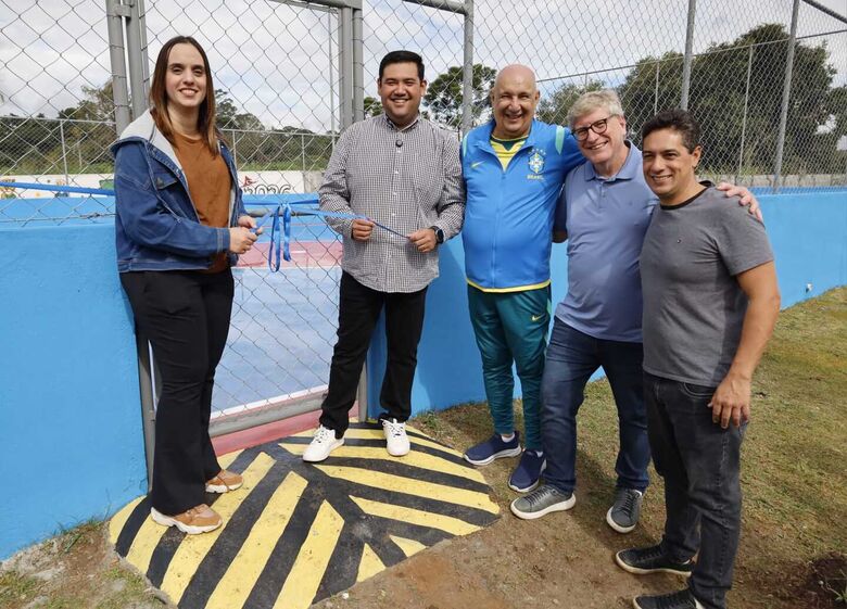 Encontro com a população celebrou a conclusão das obras que proporcionarão mais entretenimento, lazer e convivência para os moradores da localidade