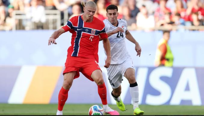 Haaland brilha e Noruega goleia Iraque em seu retorno à Copa do Mundo