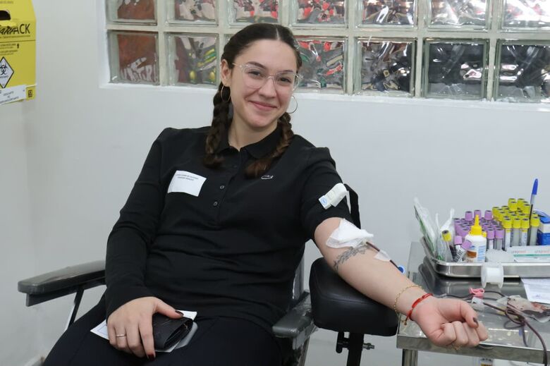 Ação promovida em parceria com o Hemocentro de Suzano reforçou a importância da doação voluntária e do compromisso com a vida