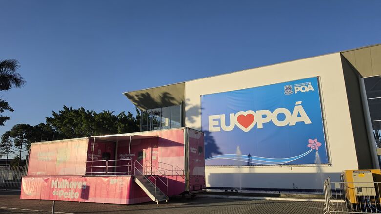 A Carreta da Mamografia, do Programa Mulheres de Peito ficará na Praça de Eventos entre os dias 9 e 20 de junho
