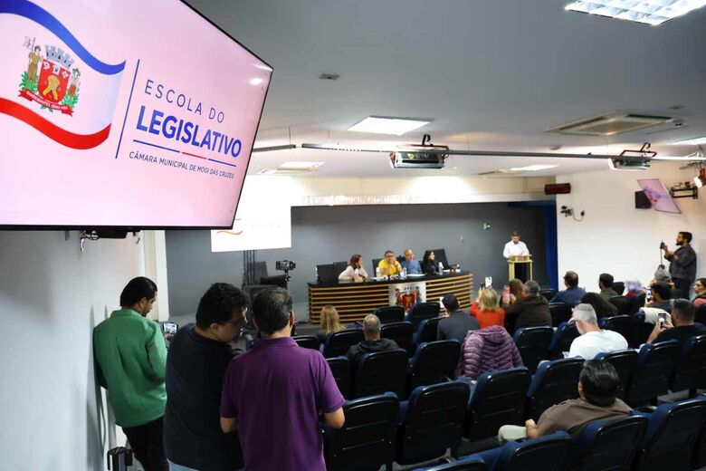 Câmara de Mogi lança a Escola do Legislativo