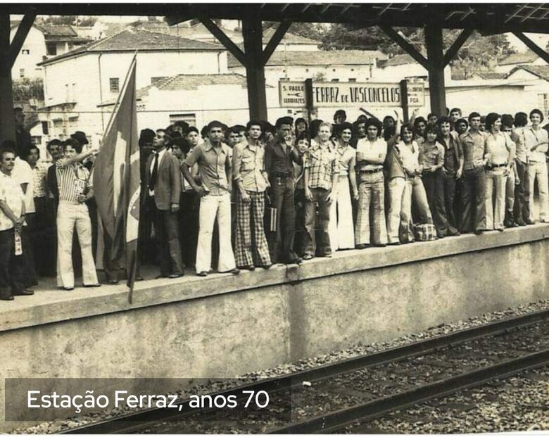 Ferraz comemora o centenário da estação ferroviária