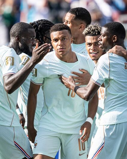 Seleção da França tem dois títulos acumulados
