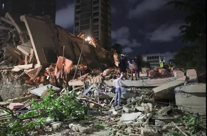 Há pelo menos 2.595 mortos após os dois terremotos que atingiram a Venezuela no dia 24 de junho.