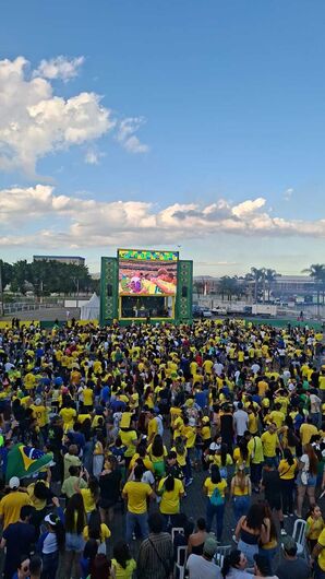Praça de Eventos abre os portões às 14 horas, com entrada gratuita, telão gigante, praça de alimentação e atrações para toda a família