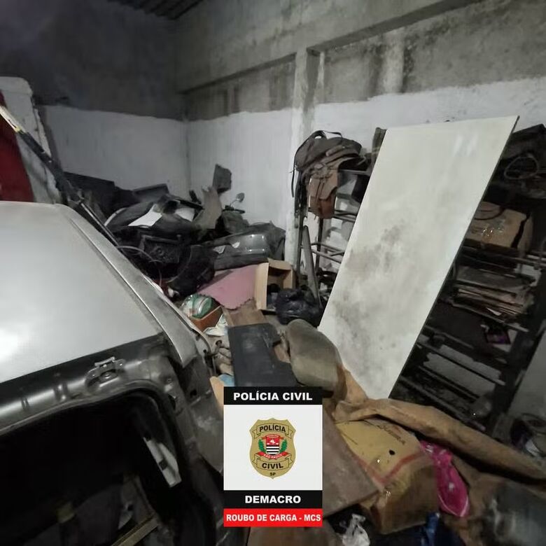 Polícia Civil identifica desmanche irregular de veículos em Mogi 