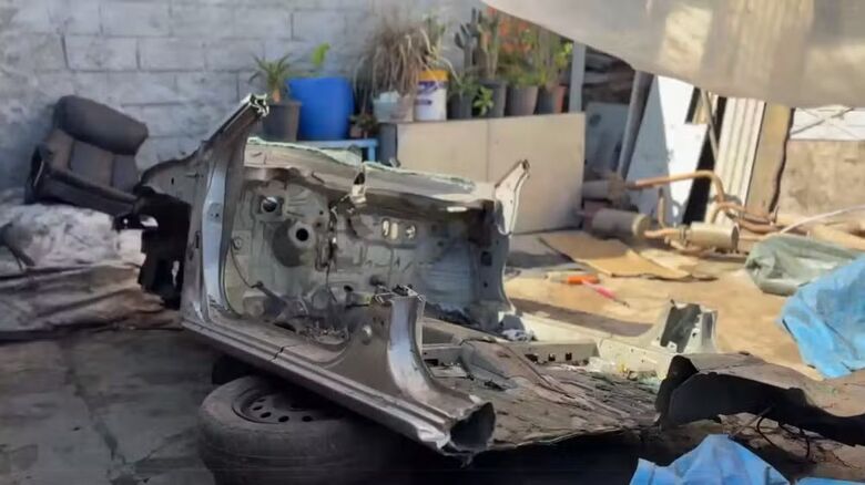 Casal é preso suspeito de participar em desmanche de automóveis em Suzano
