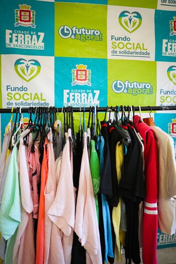 Ação gratuita oferecerá roupas, sapatos e cobertores à população no dia 12 de agosto, na sede do Fundo Social