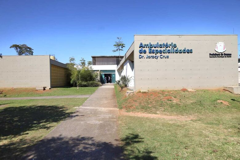 Ambulatório de Especialidades Médicas Doutor Joracy Cruz (rua Kazuo Kajiwara, 33 - Parque Santa Rosa)