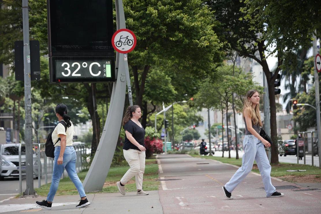 Na capital, as temperaturas ficarão na casa d