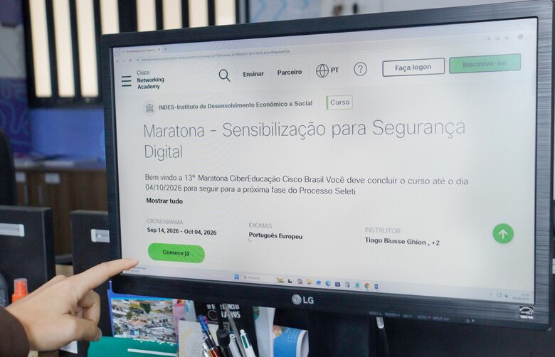 Capacitação integra a 13ª Maratona CiberEducação Cisco Brasil