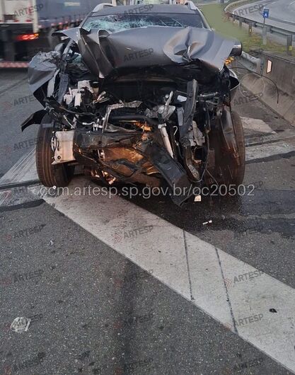 Acidente deixa um morto e um ferido no Rodoanel em Itaquá