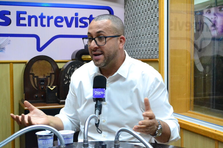 SAULO SOUZA Esteve no programa 'DS Entrevista' e fez balanço da gestão