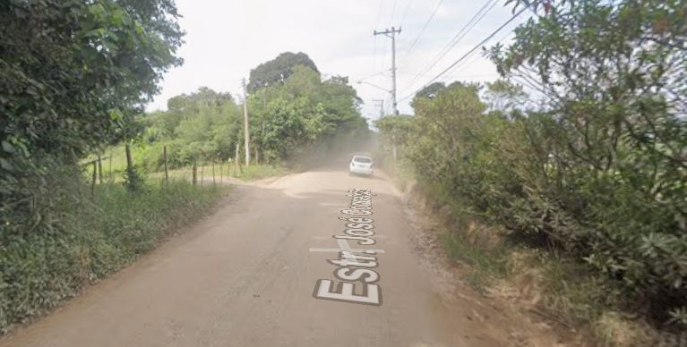 Essa é uma captura de tela de um trecho da Estrada José Conceição