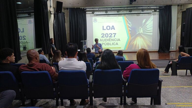 Projeto referente à Lei Orçamentária Anual (LOA) 2027, que indicou a estimativa de R$ 1,7 bilhão de receitas para o próximo ano