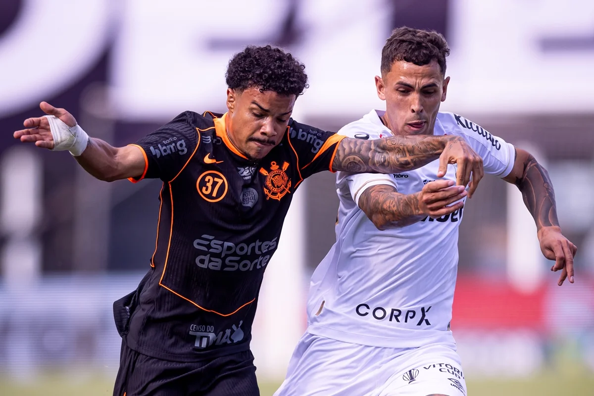 CORINTHIANS E SANTOS Fazem clássico paulista em busca de vitória