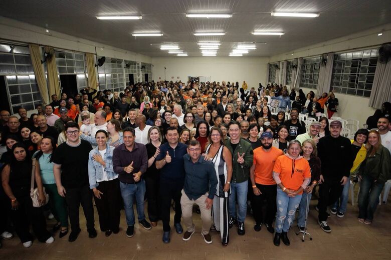 Vereador Denis reúne Rodrigo Ashiuchi e Marcio Alvino em Suzano