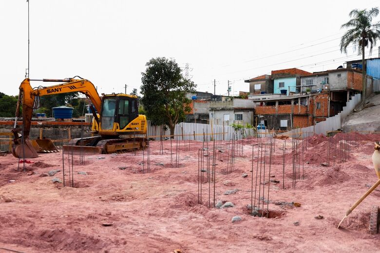 Nova UBS São Lázaro está em construção em Ferraz
